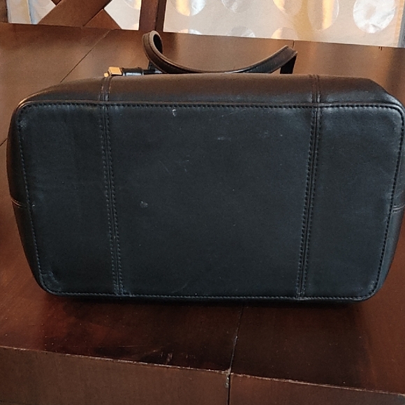 Tory Burch Black Leather Tote Bag - Picture 7 of 7